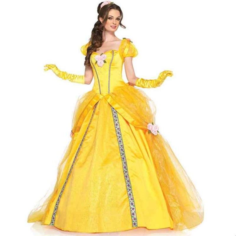 Ethnic Fashion Dress - Kostum Cosplay Putri Halloween Dewasa, Desain