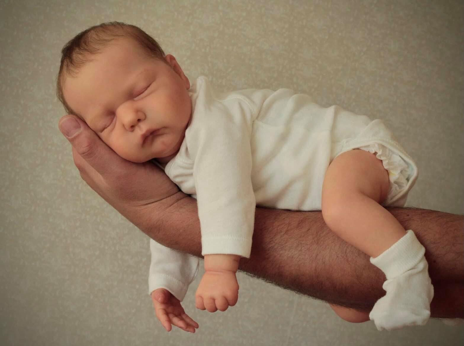 Ethnic Fashion Model - 50cm selesai Reborn boneka bayi sudah