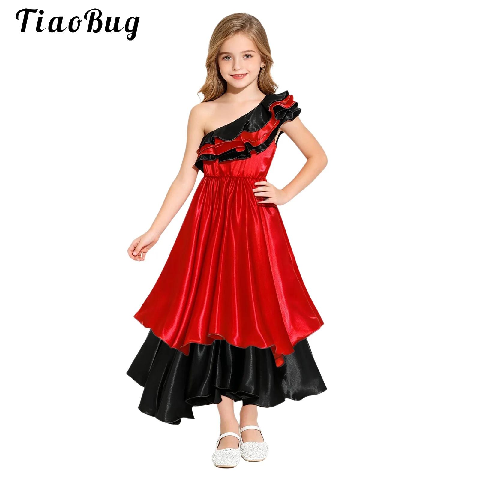 Ethnic Fashion Dress - Kostum Tari Flamenco Spanyol untuk Anak