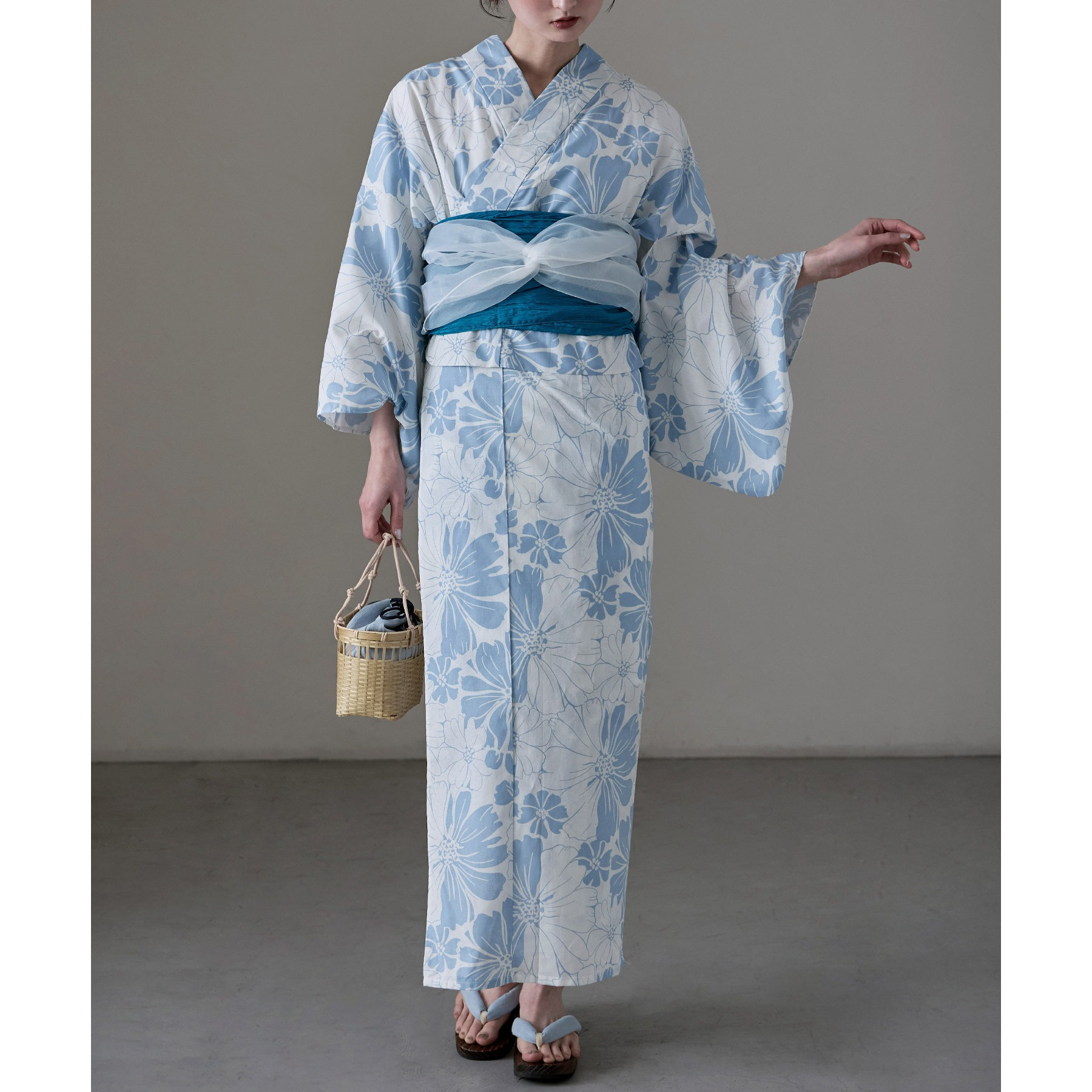 Kimono Yukata Tradisional Baha - Ethnic Fashion Dress ulasan dan harga