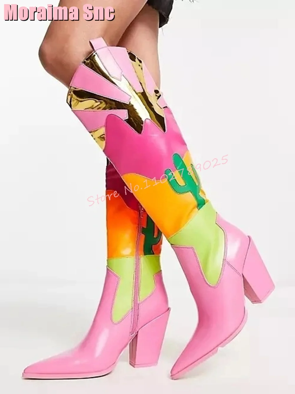 Sepatu Bot Wanita Model Koboi  - Ethnic Fashion Women ulasan dan harga