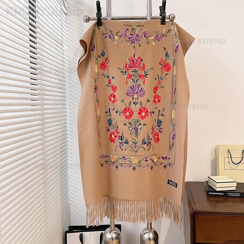 Selendang Kasmir Imitasi Dua S - Go Ethnic Fashion ulasan dan harga