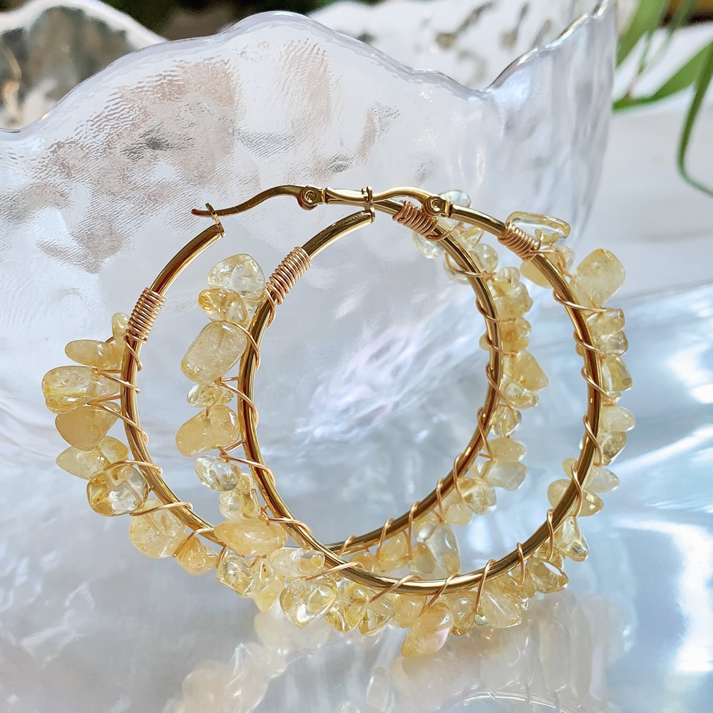 Anting-Anting Simpai Kristal A - Aura Ethnic Fashion ulasan dan harga