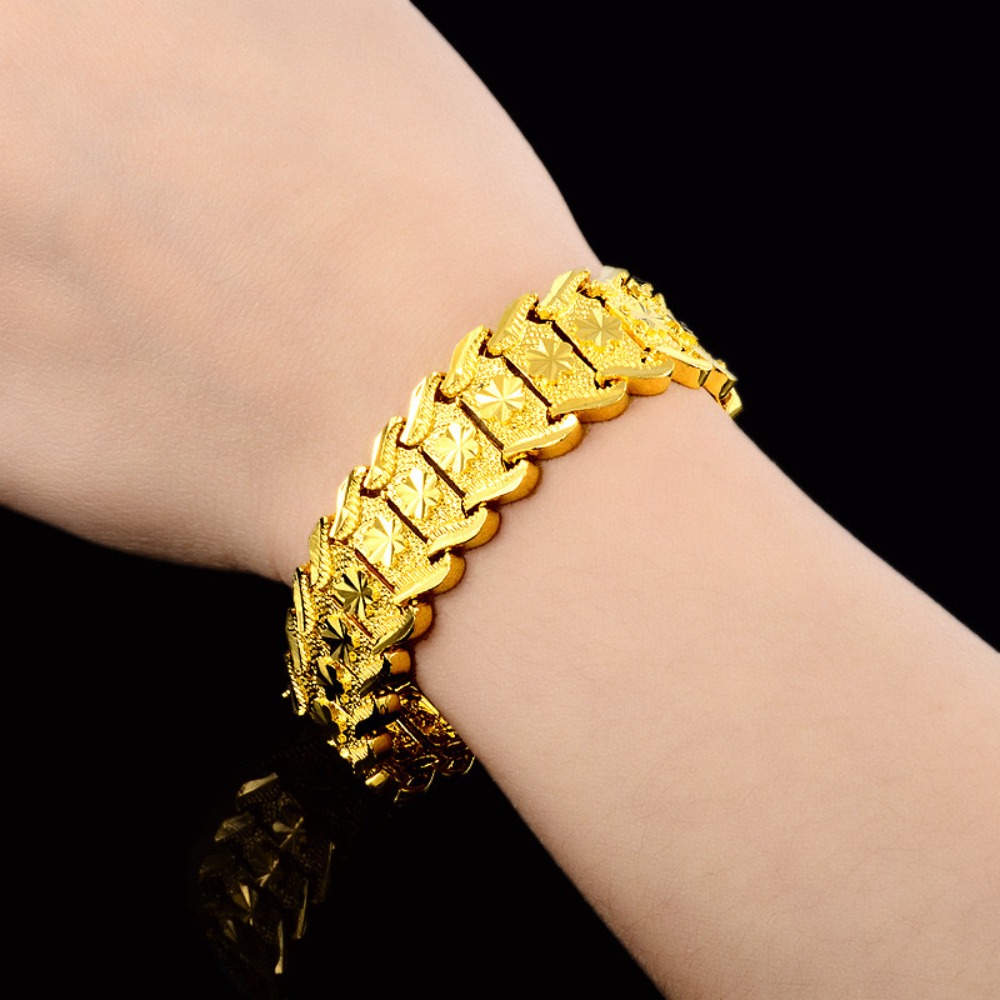Gelang lebar mewah baru dari p - Ethnic Fashion Brand ulasan dan harga