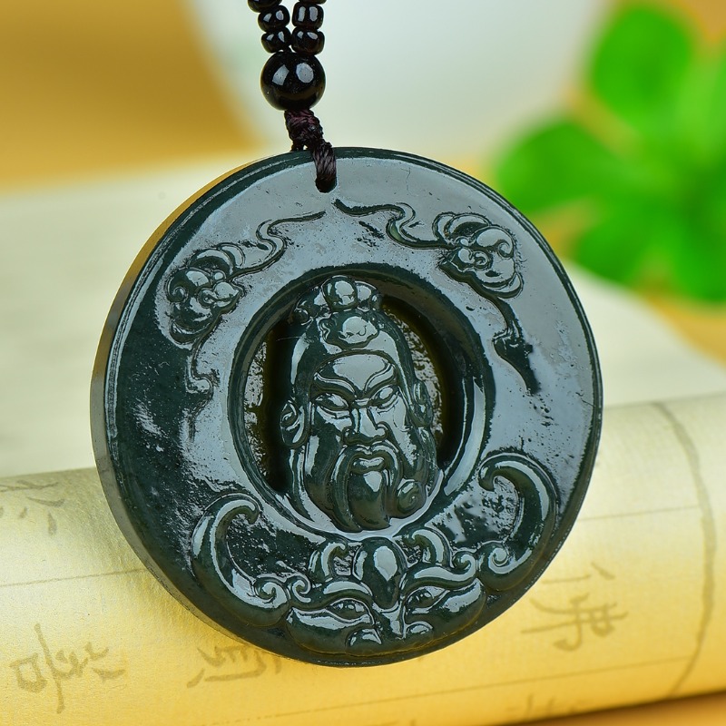 Liontin Bulat Guan Gong Batu S - Ethnic Fashion Brand ulasan dan harga