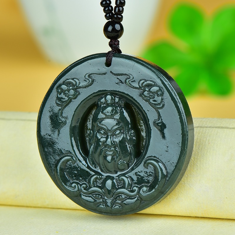 Liontin Bulat Guan Gong Batu S - Ethnic Fashion Brand ulasan dan harga