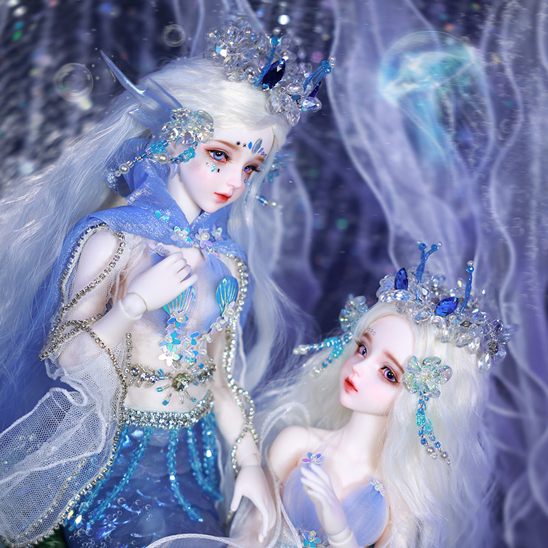 Boneka BJD Putri Duyung Fantas - Ethnic Fashion Model ulasan dan harga