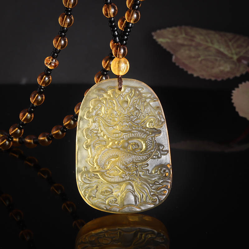 Kalung merek Naga etnis Tiongk - Ethnic Fashion Brand ulasan dan harga