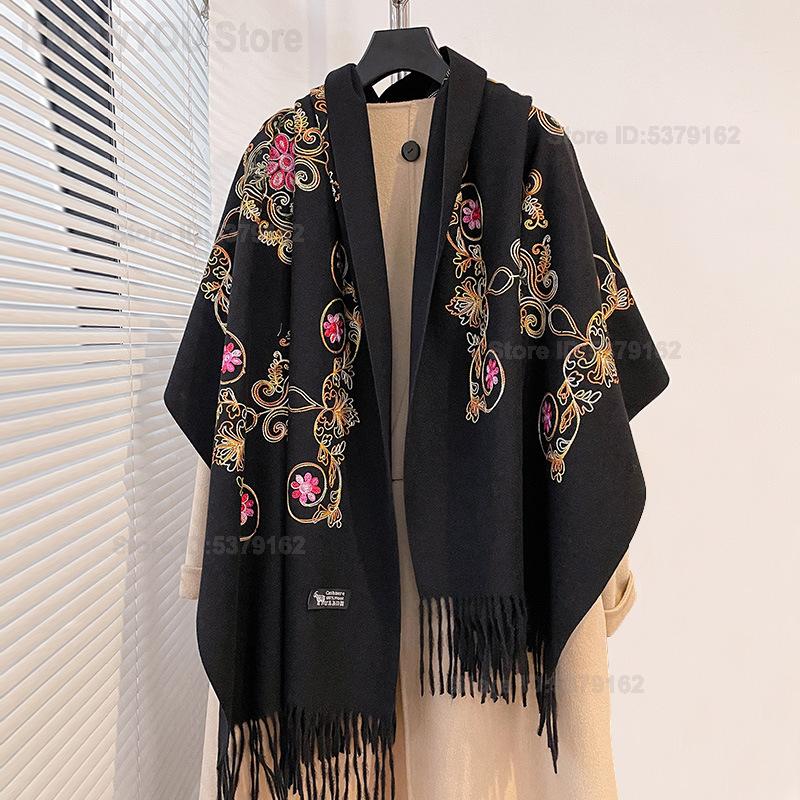 Selendang Pashmina Bordir Etni - Go Ethnic Fashion ulasan dan harga
