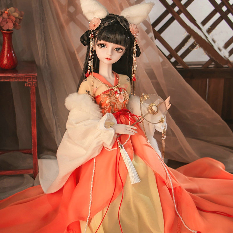 Boneka BJD 1/3 Buatan Tangan S - Ethnic Fashion Model ulasan dan harga