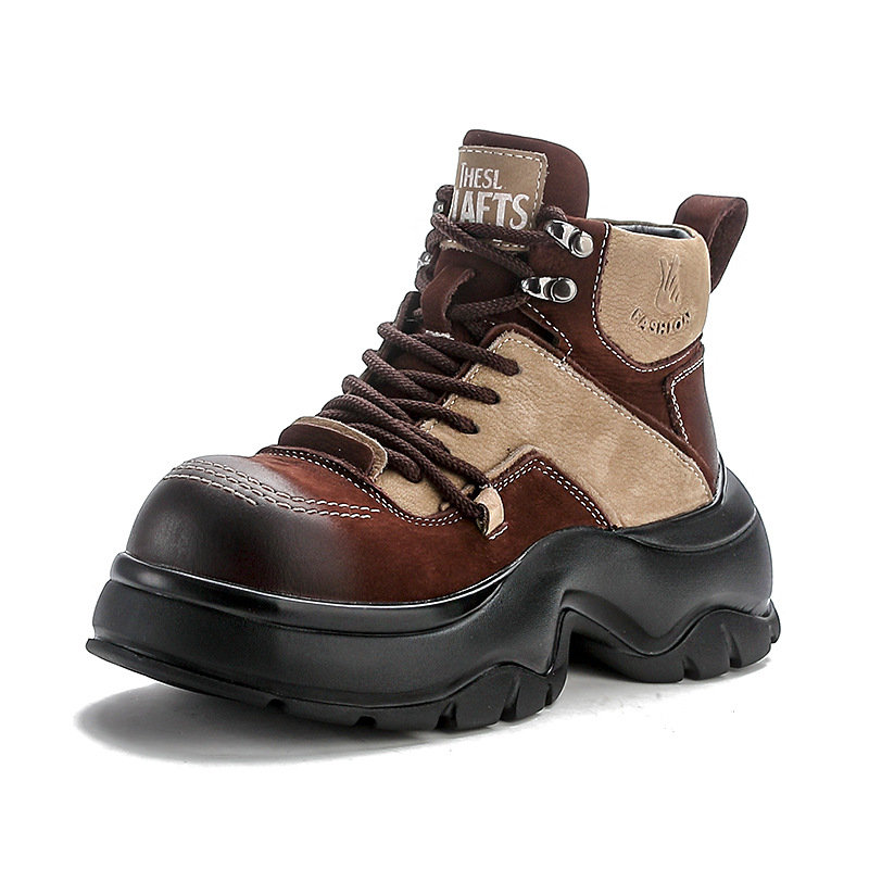 Sepatu Boots Kulit Asli 6cm Mo - Ethnic Fashion Women ulasan dan harga