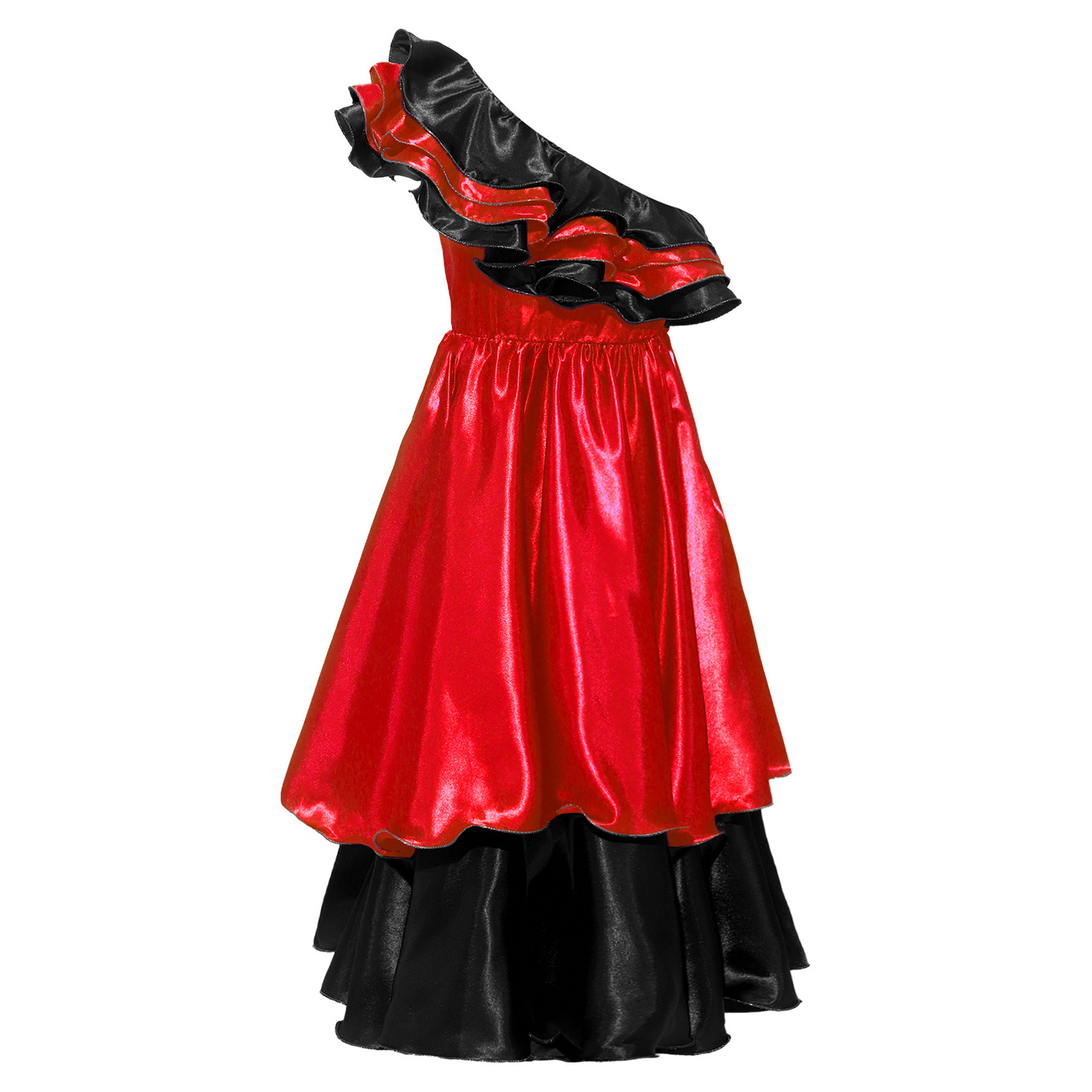 Kostum Tari Flamenco Spanyol u - Ethnic Fashion Dress ulasan dan harga